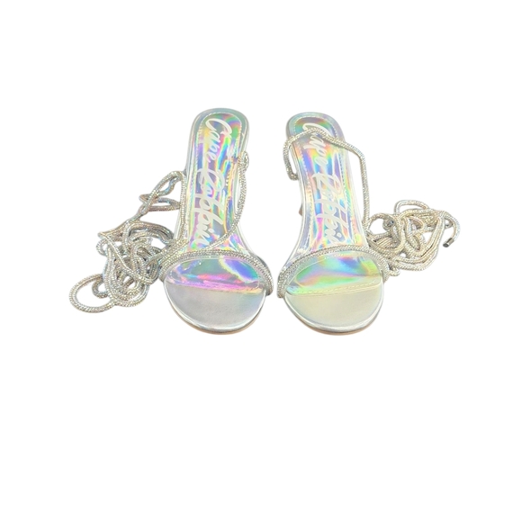 Cape Robbin Iridescent Heels with Silver Accents - Picture 2 of 8